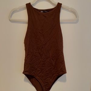 COPY - Zara boatneck bodysuit, S